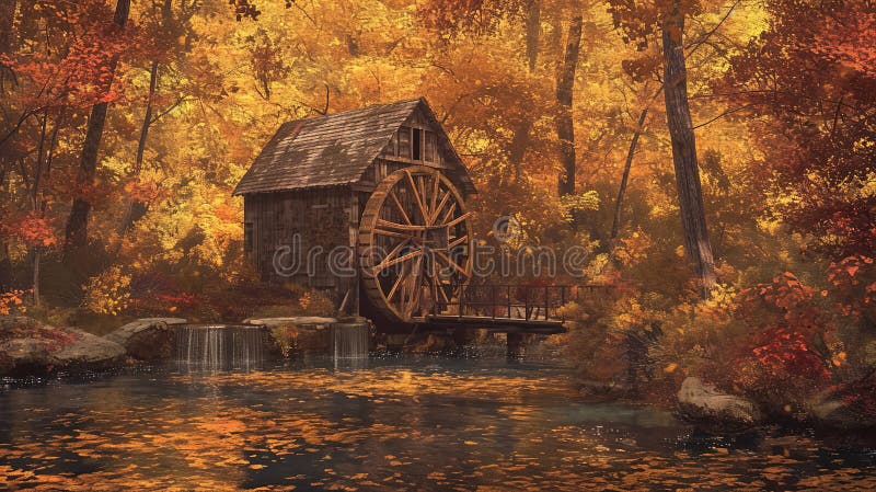 Herbstlackierung vektor abbildung