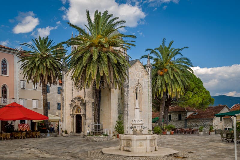 Herceg Novi old town touristic center