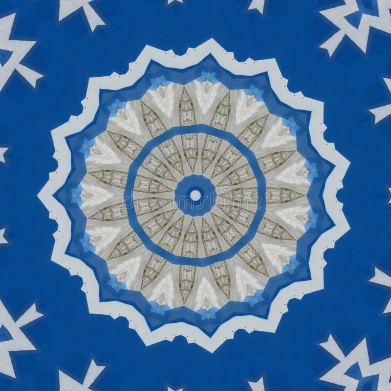 Here is an Example of Geometric Art in a Beautiful Pattern Stock