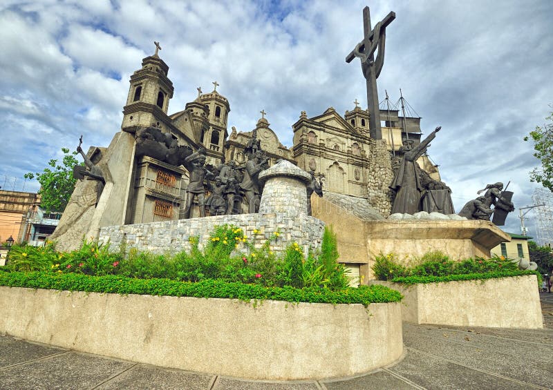 Herencia del monumento de Cebú foto de archivo libre de regalías Herencia del monumento de Cebú foto de archivo libre de regalías