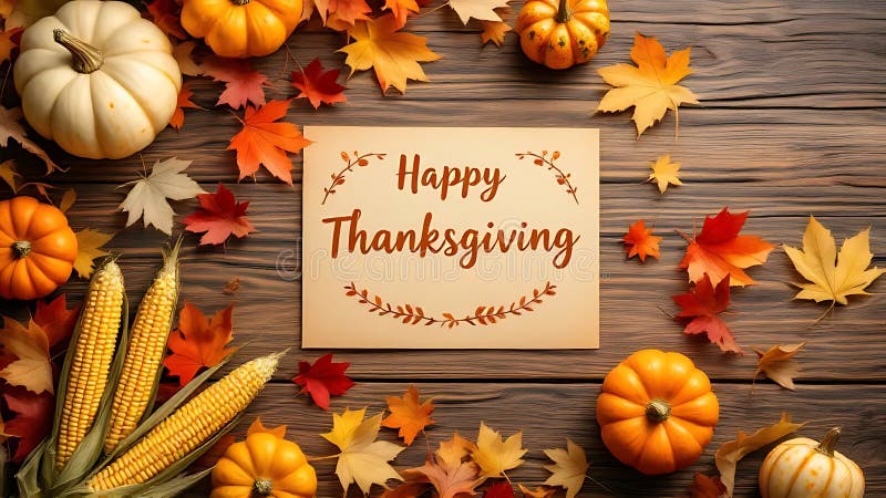 Herfstarrangement voor Dankzegging royalty-vrije stock foto