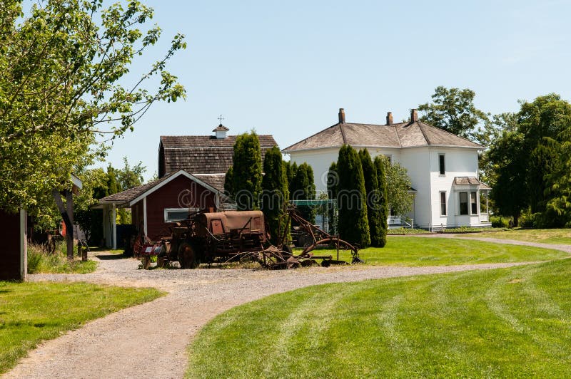 Heritage Farm stock photo. Image of antique, architecture 25321204