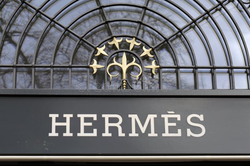 Hermes Logo Sign in Bern, Switzerland Editorial Photography - Image of ...