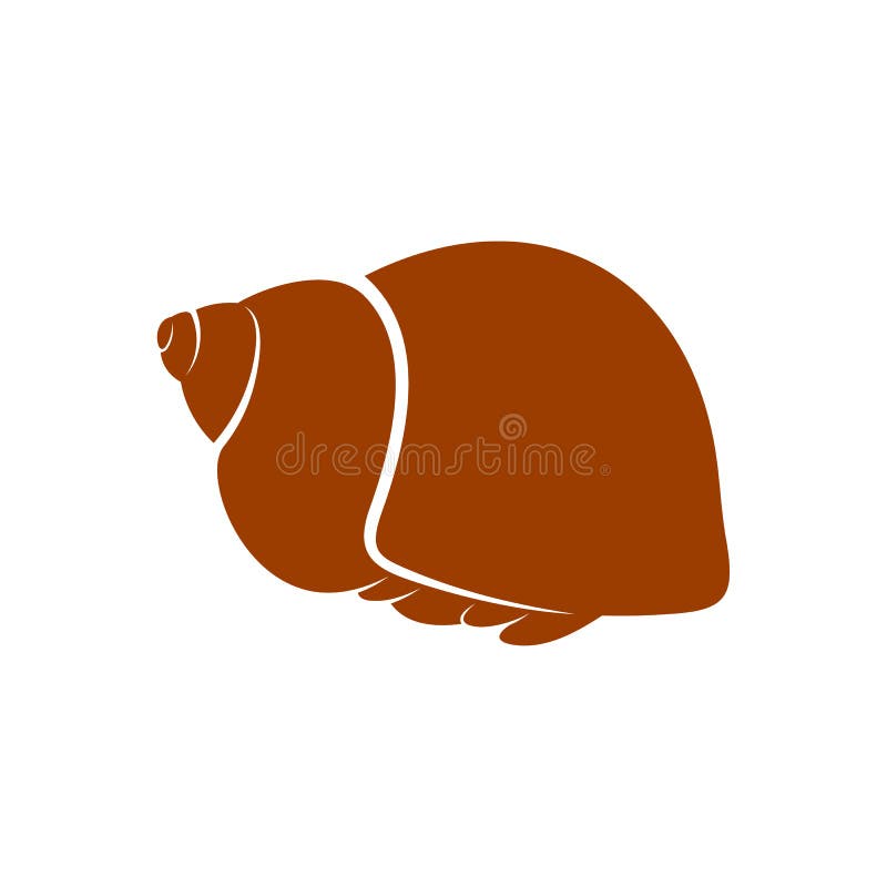 Hermit Crab Design Vector Illustration, Creative Hermit Crab Logo