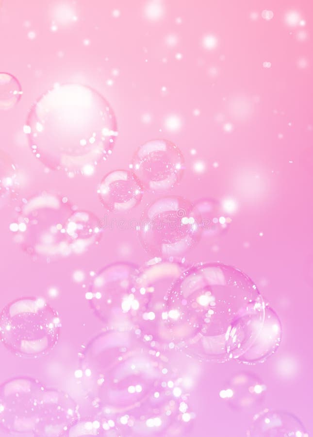 Hermoso Transparente Brillante Fondo De Burbujas De Jabón Rosa. Fondo De  Burbujas Blancas De Celebración. Fondo De Pantalla De Nav Foto de archivo -  Imagen de espacio, brillante: 237965894