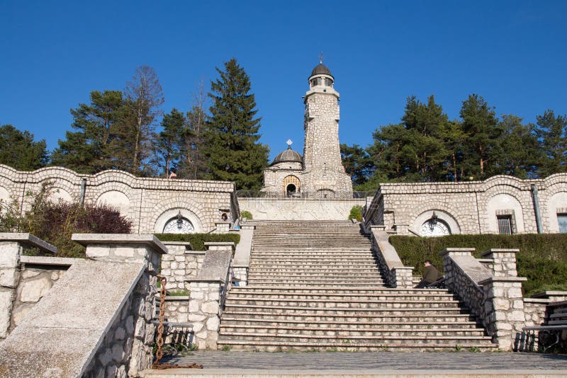 Heroes Mausoleum in Valea Mare-Pravat