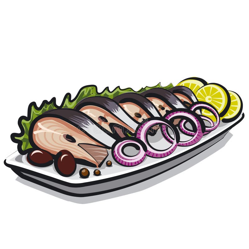 Herring stock illustration. Illustration of fish, healthy 48189378