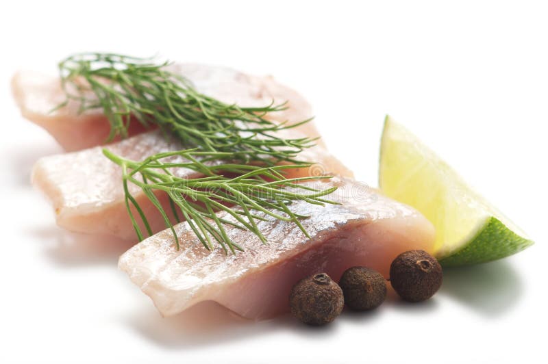 Herring with lime and dill