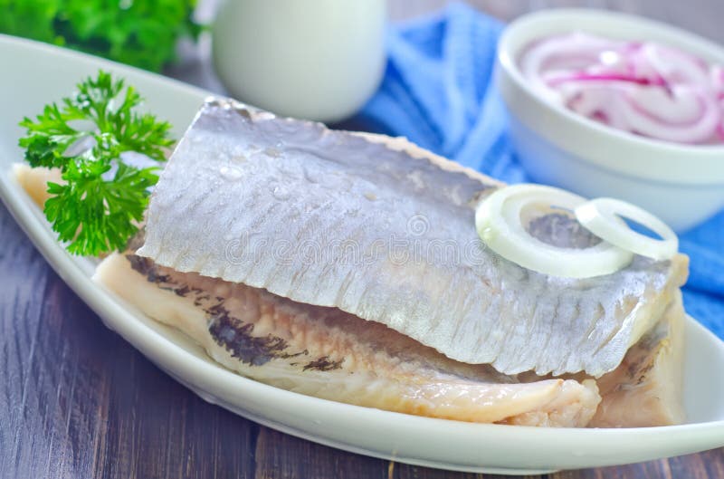 Typical Dutch herring stock photo. Image of decoration 16310996
