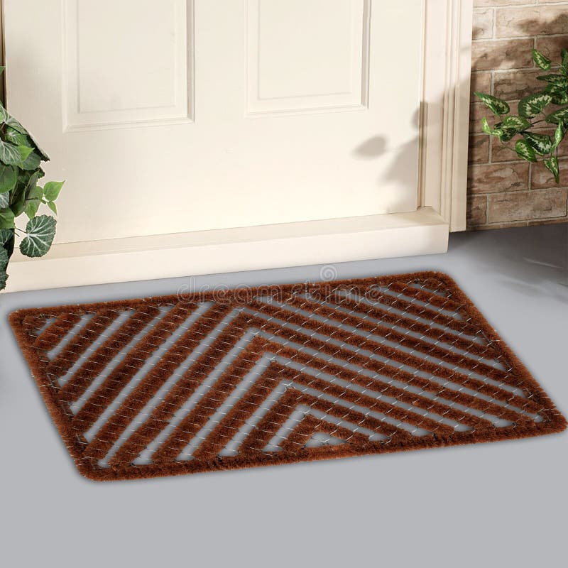 Herringbone Coir Door Mat