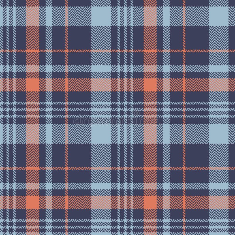 Orange Tartan Plaid Fabric stock illustration. Illustration of color ...