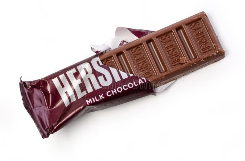 Hersheys Schokoriegel Redaktionelles Stockbild. Bild Von Geschmackvoll -  137750444