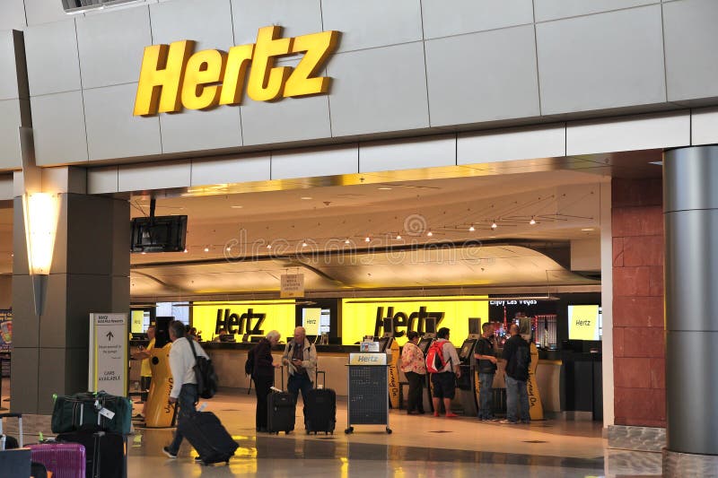 Hertz-autohuur stock afbeeldingen Hertz-autohuur stock afbeeldingen