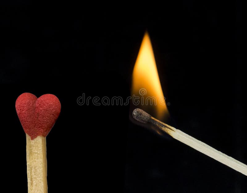 Heart one love matches just be burn by amor fire eros igniting  cupid 14 february background. Heart one love matches just be burn by amor fire eros igniting  cupid 14 february background