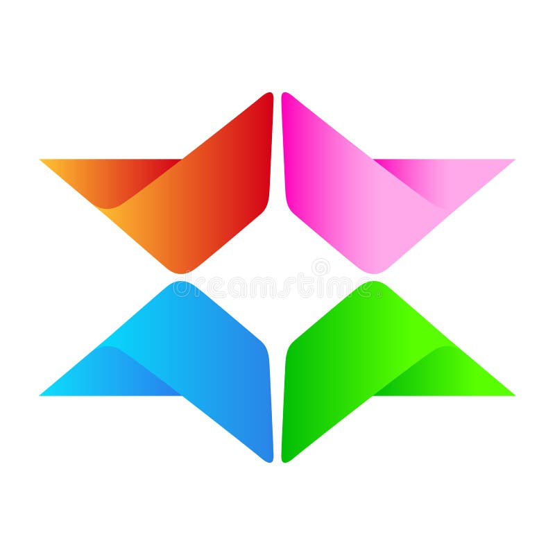 Het abstracte vectorembleem bedrijfsembleem voor bedrijf, succes op Collectief investeert het kleurrijke ontwerp van het Bedrijfs vector illustratie Het abstracte vectorembleem bedrijfsembleem voor bedrijf, succes op Collectief investeert het kleurrijke ontwerp van het Bedrijfs vector illustratie