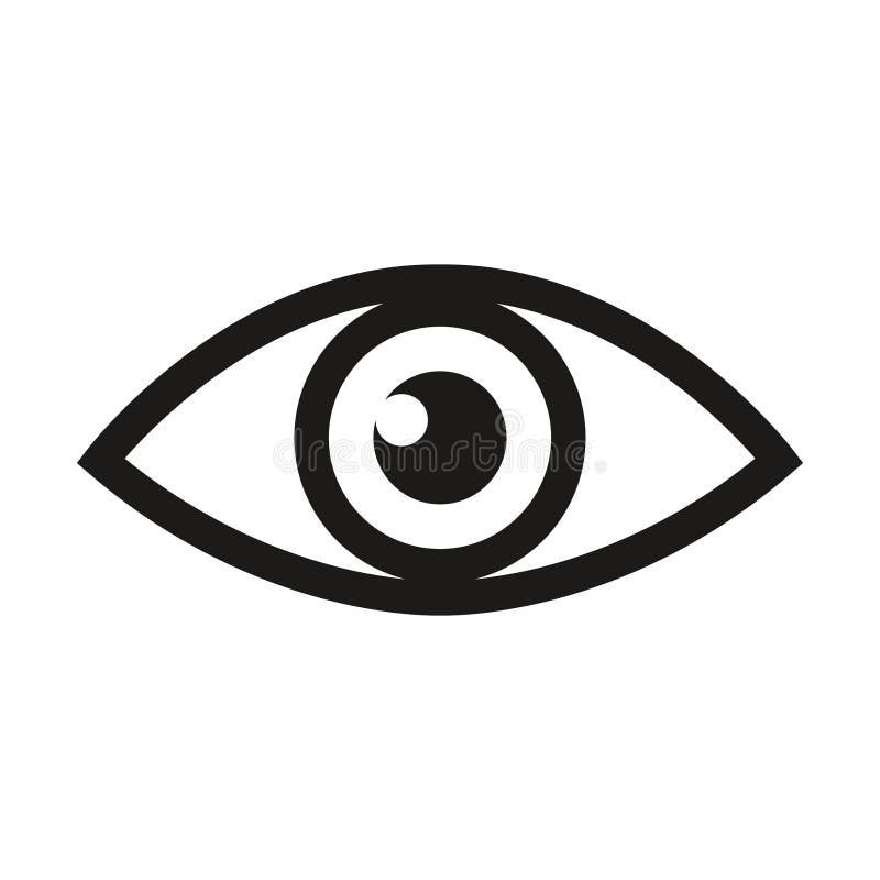 Het aftasten of de optometrie het pictogram van de de lijnkunst van het oogexamen van de oogretina voor medische apps en websites royalty-vrije illustratie Het aftasten of de optometrie het pictogram van de de lijnkunst van het oogexamen van de oogretina voor medische apps en websites royalty-vrije illustratie