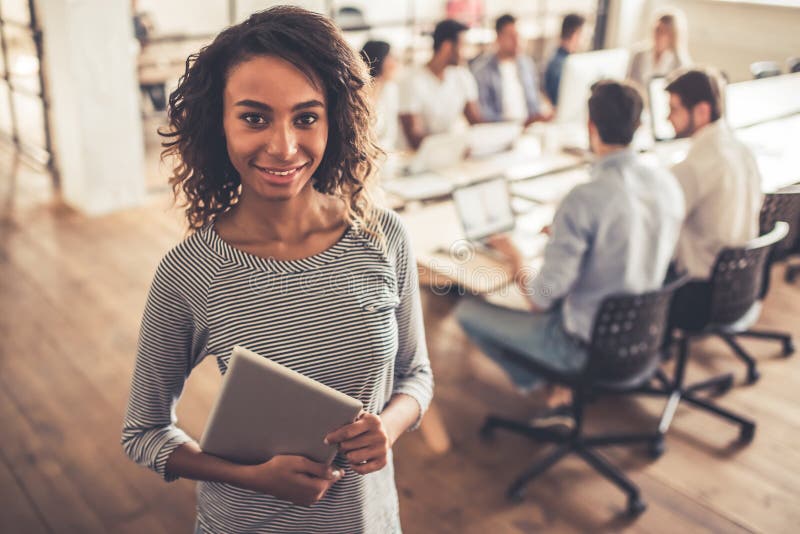 Zakelijk mensen aan het werk stock foto's