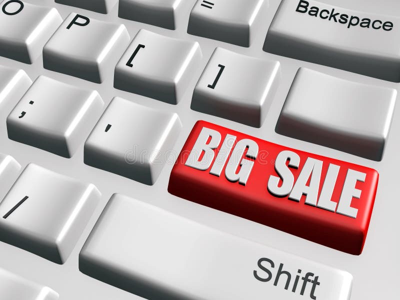 Het beeld van computer stock illustratie