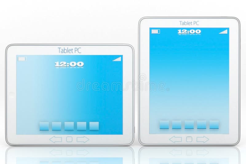 Het beeld van computer royalty-vrije illustratie