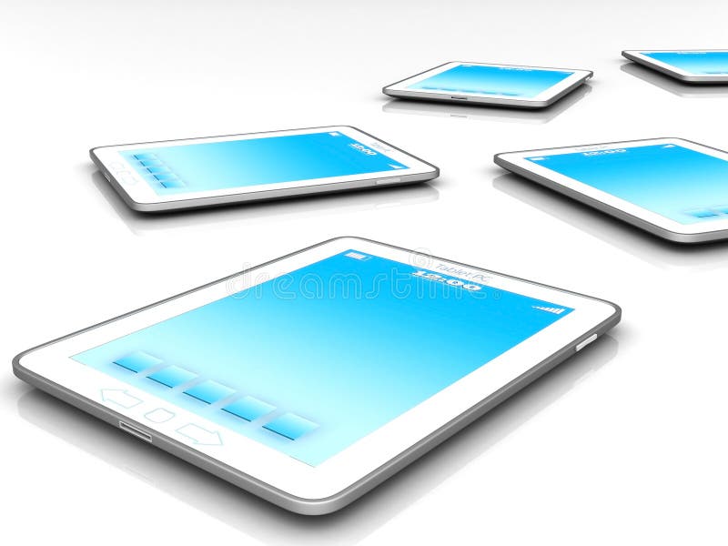 De afbeelding van de computer stock illustratie