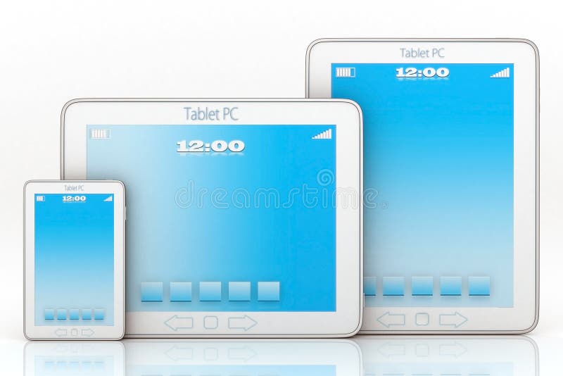 De afbeelding van de computer stock illustratie