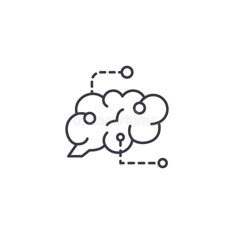 Het bepalen van het doelstellingen lineaire pictogramconcept Het bepalen van het doelstellingen lijn vectorteken, symbool, illust royalty-vrije illustratie Het bepalen van het doelstellingen lineaire pictogramconcept Het bepalen van het doelstellingen lijn vectorteken, symbool, illust royalty-vrije illustratie