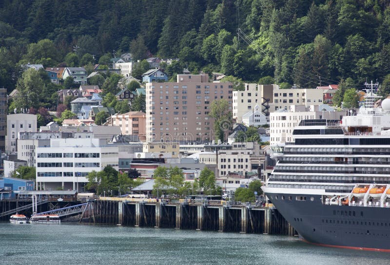 Het bezoekende Kapitaal van Alaska ` s stock afbeelding