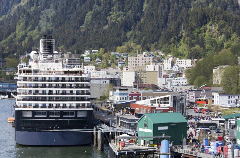 Het bezoekende Kapitaal van Alaska ` s stock fotografie