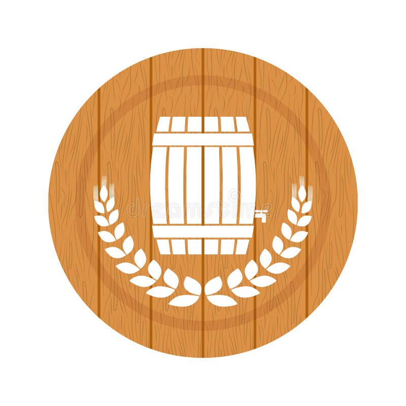 het bier verwante beeld van het embleempictogram stock illustratie het bier verwante beeld van het embleempictogram stock illustratie