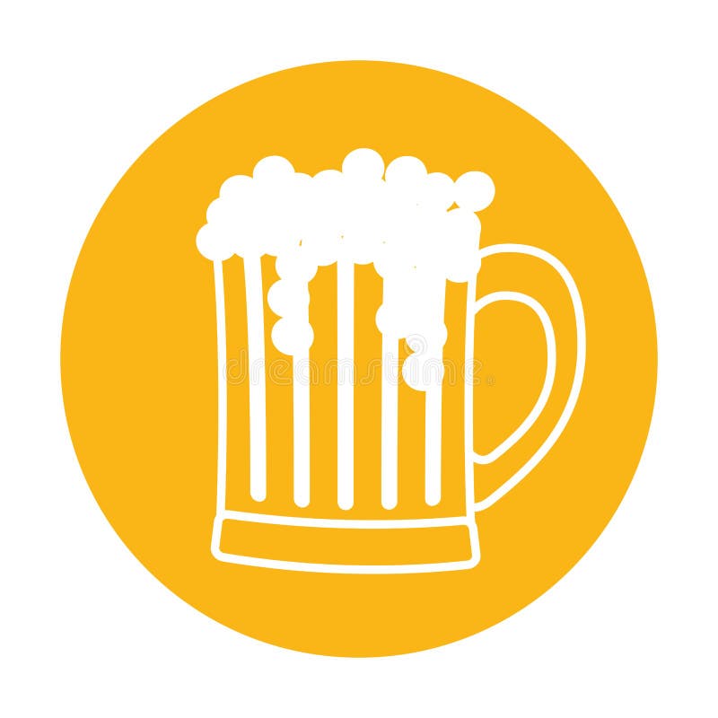 het bier verwante beeld van het embleempictogram stock illustratie het bier verwante beeld van het embleempictogram stock illustratie