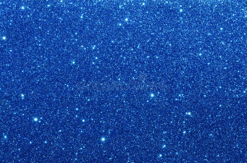 Blauwe glitterpapier textuur stock foto