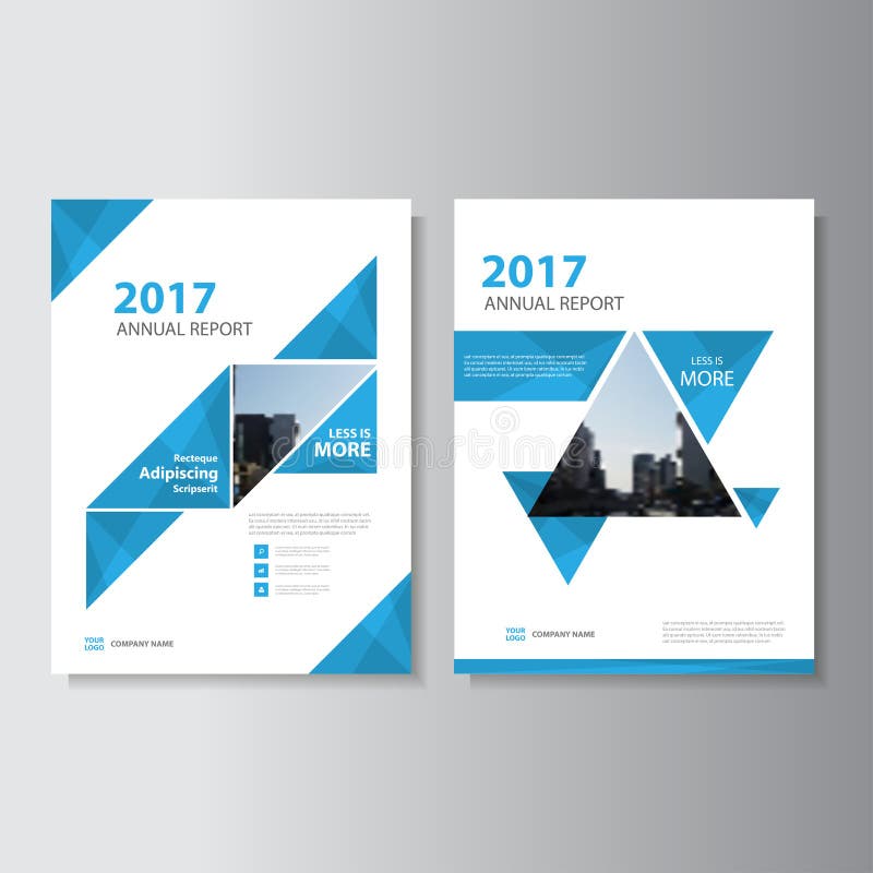 Blue Triangle Vector annual report Leaflet Brochure Flyer template design, book cover layout design, Abstract blue presentation templates set. Blue Triangle Vector annual report Leaflet Brochure Flyer template design, book cover layout design, Abstract blue presentation templates set