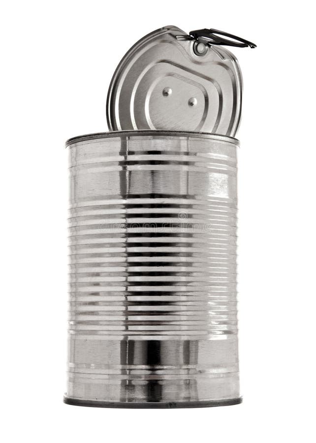 Het Blik van het tin stock foto. Image of keuken, spatie 9160404