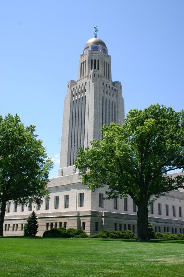 Het Capitool van de Staat van Nebraska stock afbeelding Het Capitool van de Staat van Nebraska stock afbeelding