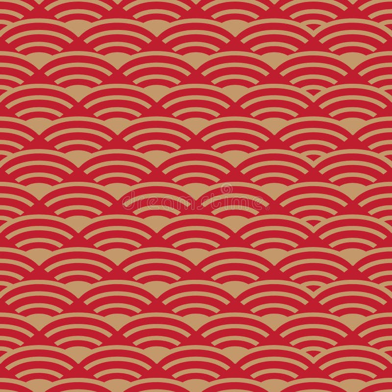 Het Chinese Patroon van het Nieuwjaar stock illustratie Het Chinese Patroon van het Nieuwjaar stock illustratie