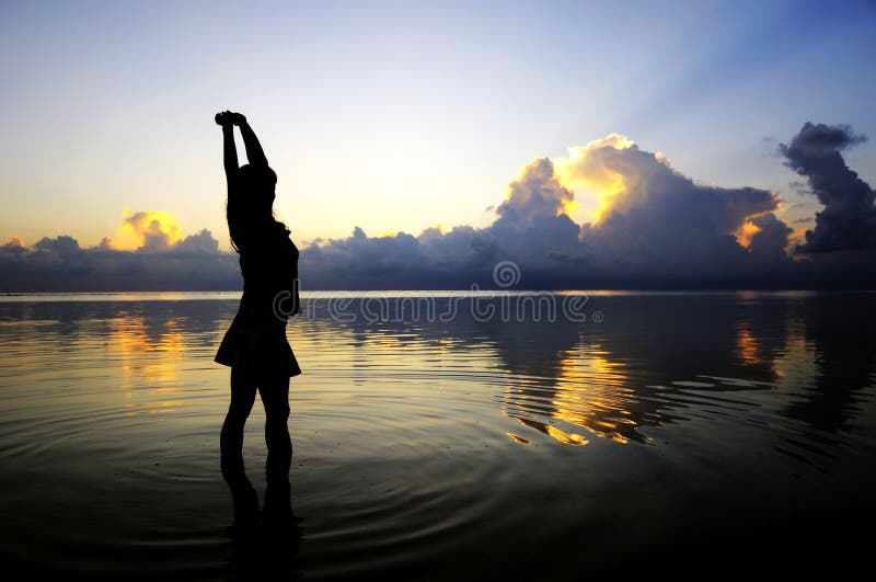 Vrouwenbeeld royalty-vrije stock afbeelding