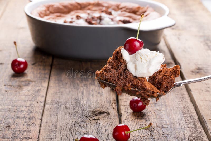 Het Close-up van de chocoladepastei royalty-vrije stock fotografie Het Close-up van de chocoladepastei royalty-vrije stock fotografie