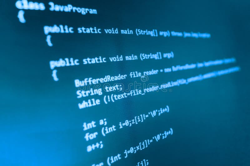 Het coderende programmerings broncodescherm Kleurrijke abstracte gegevensvertoning Het manuscript van het het Webprogramma van de stock afbeeldingen Het coderende programmerings broncodescherm Kleurrijke abstracte gegevensvertoning Het manuscript van het het Webprogramma van de stock afbeeldingen