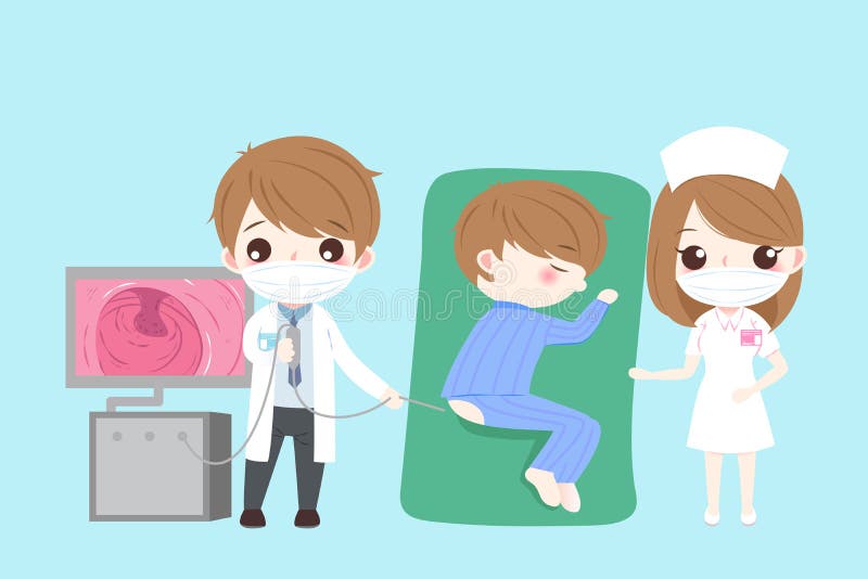 Het concept van de darmgezondheid vector illustratie Het concept van de darmgezondheid vector illustratie