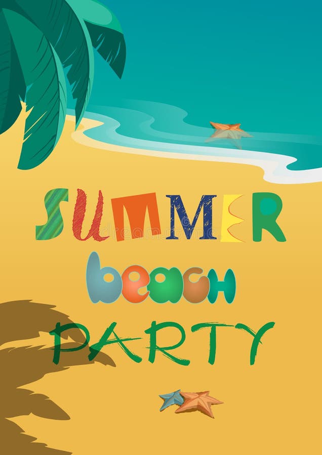 Het concept van de de zomertijd vector illustratie Het concept van de de zomertijd vector illustratie