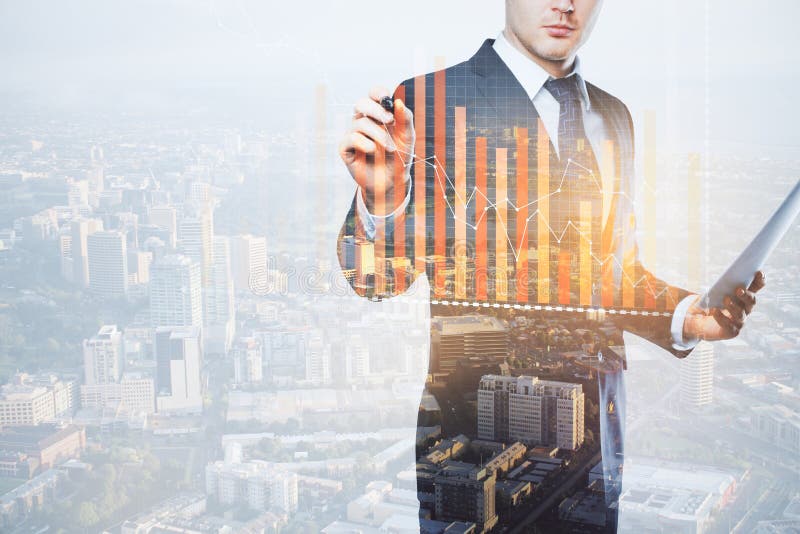 Het concept van financiën stock foto's Het concept van financiën stock foto's