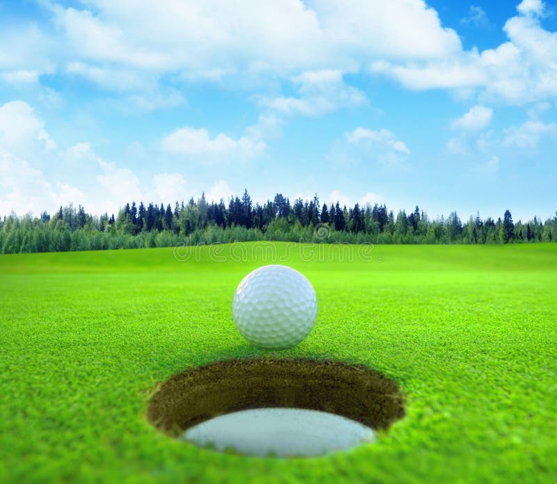 het 3D teruggeven, golfbal, stock foto's het 3D teruggeven, golfbal, stock foto's