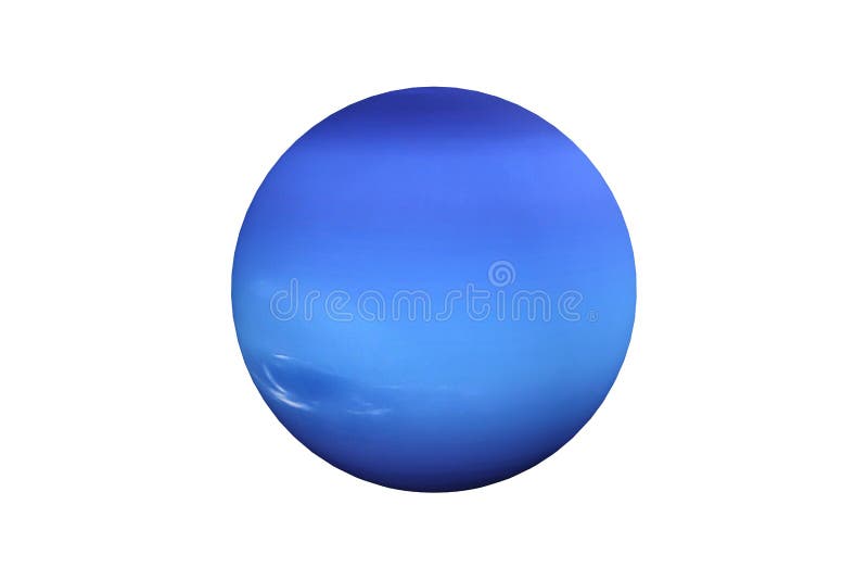 het 3d teruggeven van geïsoleerde de planeet van Neptunus royalty-vrije illustratie het 3d teruggeven van geïsoleerde de planeet van Neptunus royalty-vrije illustratie