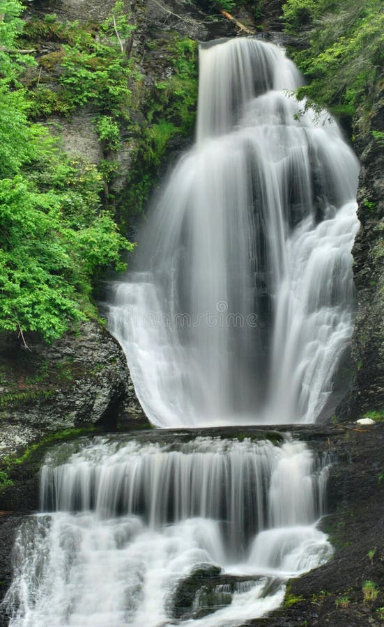 Detail of Dingmans Falls, captured at Delaware Water Gap National Park in northeastern Pennsylvania. Detail of Dingmans Falls, captured at Delaware Water Gap National Park in northeastern Pennsylvania.