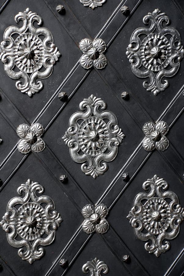 Het detail van de deur stock foto's Het detail van de deur stock foto's