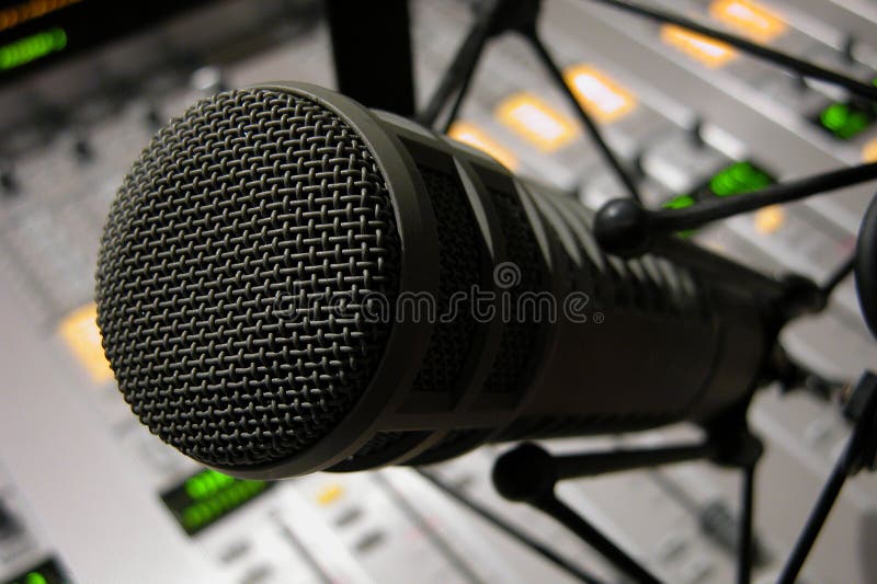 Het Detail van de microfoon royalty-vrije stock foto's Het Detail van de microfoon royalty-vrije stock foto's