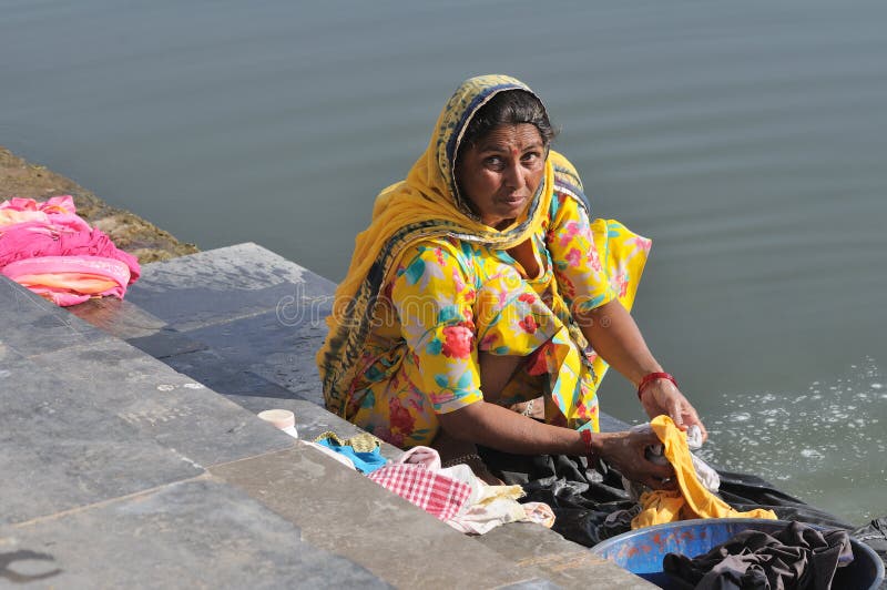 The bathing and washing ghats of Udaipur in Rajasthan, NW-India. The bathing and washing ghats of Udaipur in Rajasthan, NW-India.