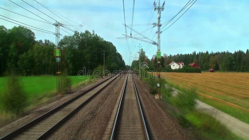 Het drijven van de hoge snelheidstrein