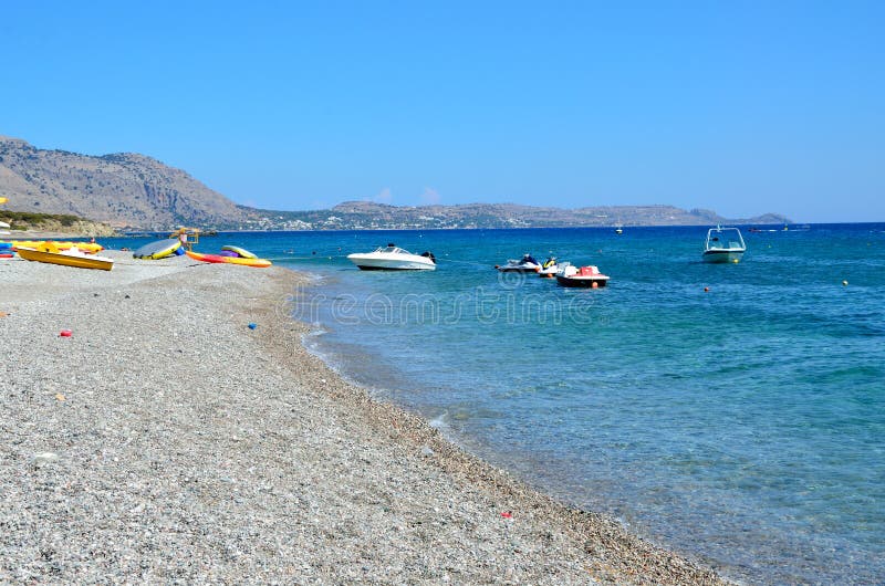 Het eiland van Rhodos stock fotografie Het eiland van Rhodos stock fotografie