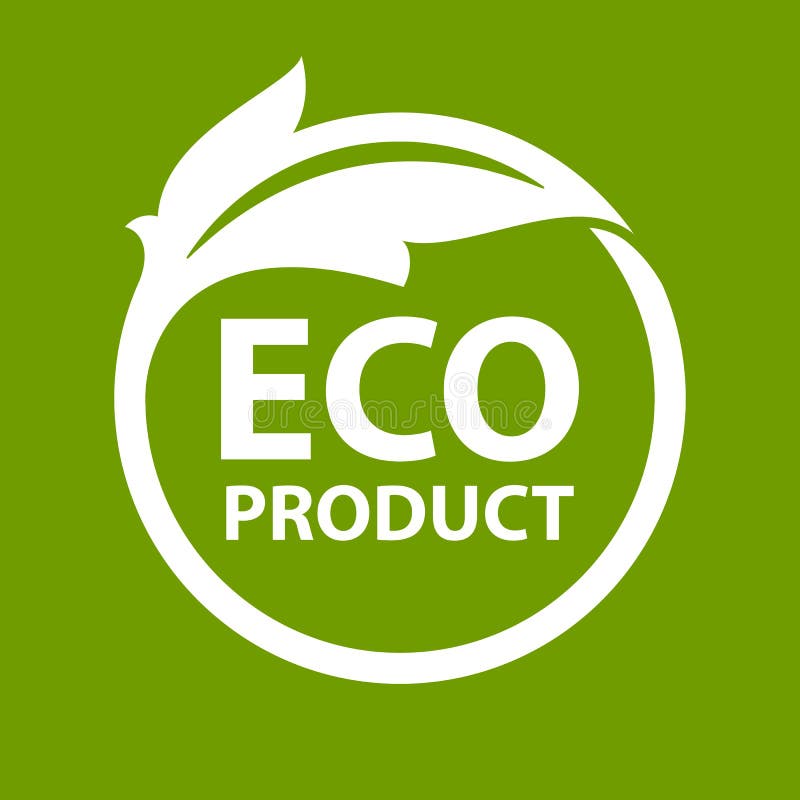 Het embleem van het Ecoproduct
